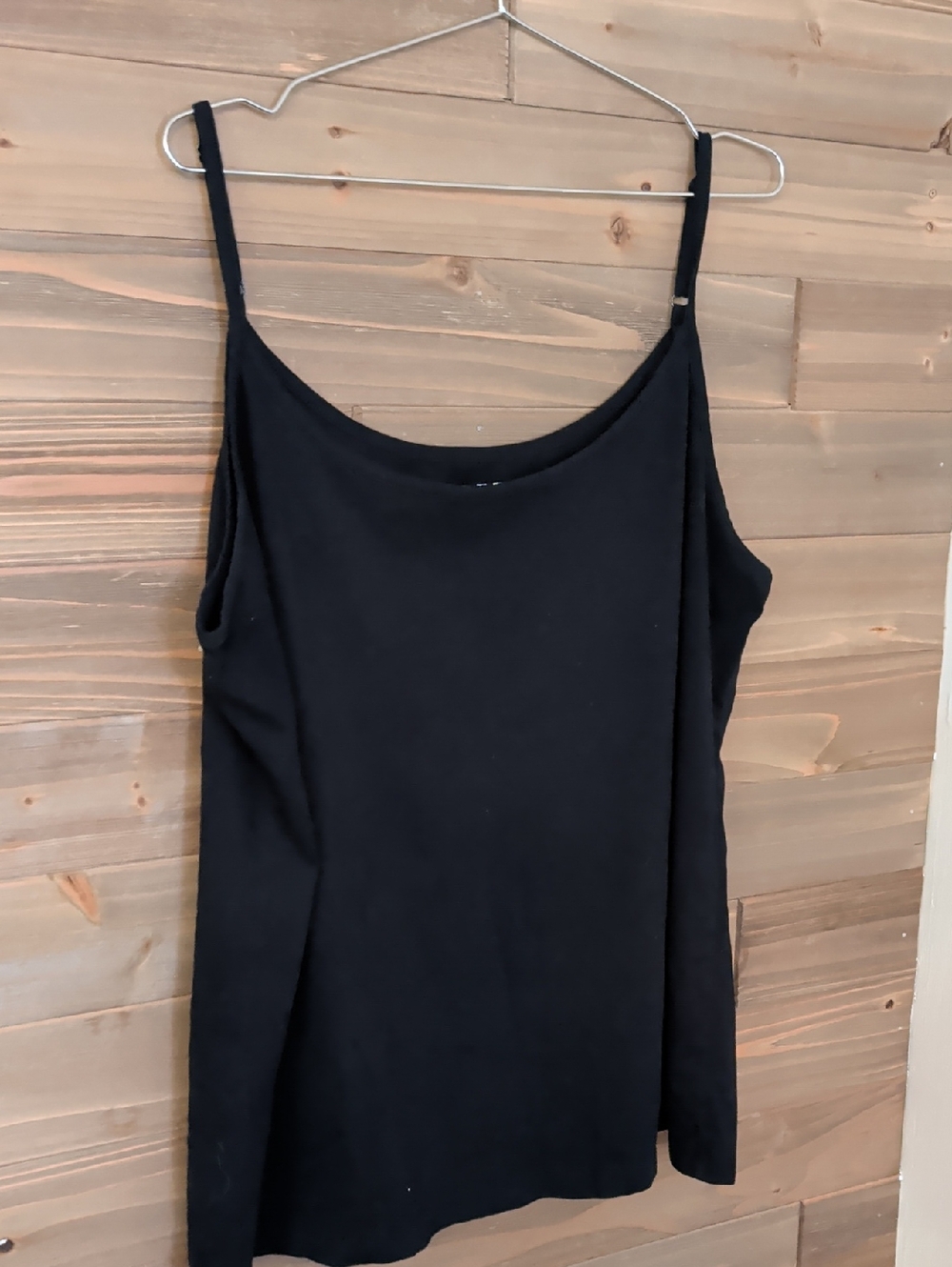 Loft Black Spaghetti Strap Cami Size 24/26